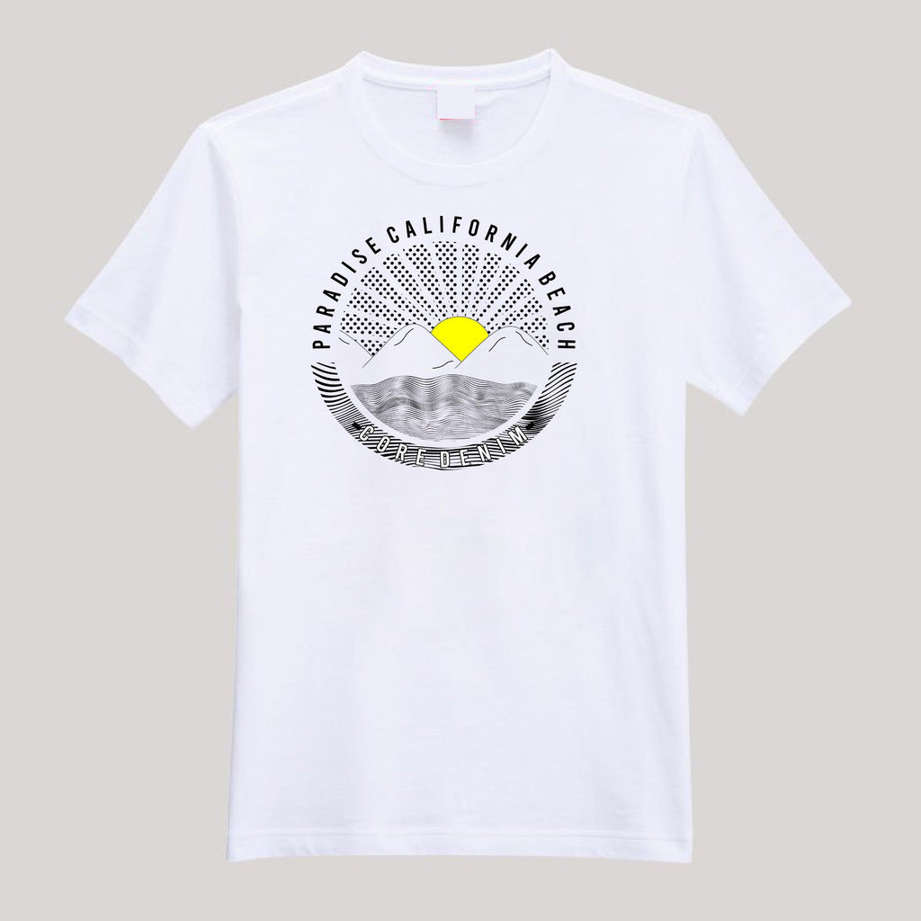 T-Shirt For Men or Women Paradise California Beautiful HD Print T Shirt