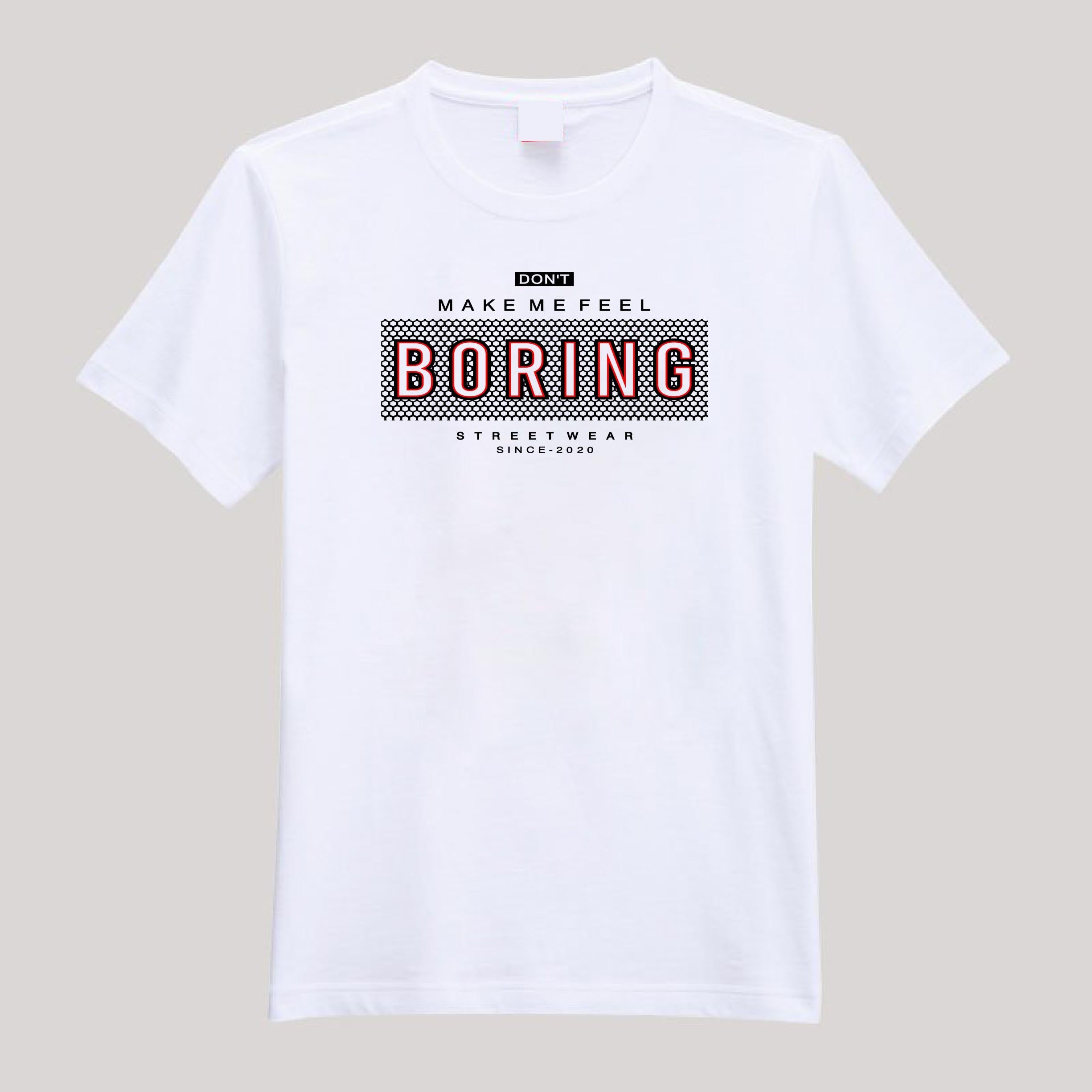 T-Shirt For Men or Women Don't Boring Beautiful T Shirts HD Print T Shirt