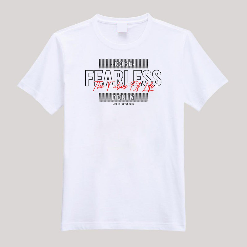 T-Shirt For Men or Women Fearless  Beautiful HD Print T Shirt