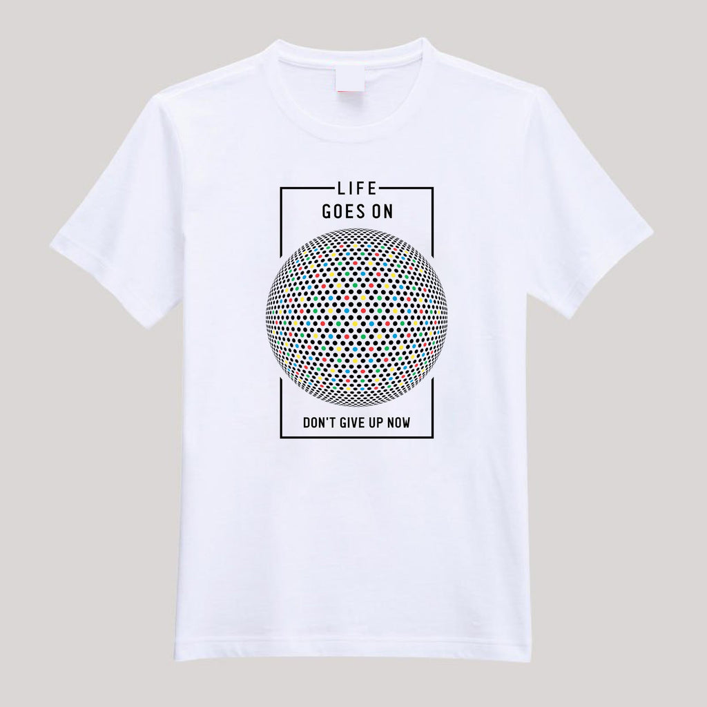 T-Shirt For Men & Women Life Goes On Beautiful HD Print T Shirt